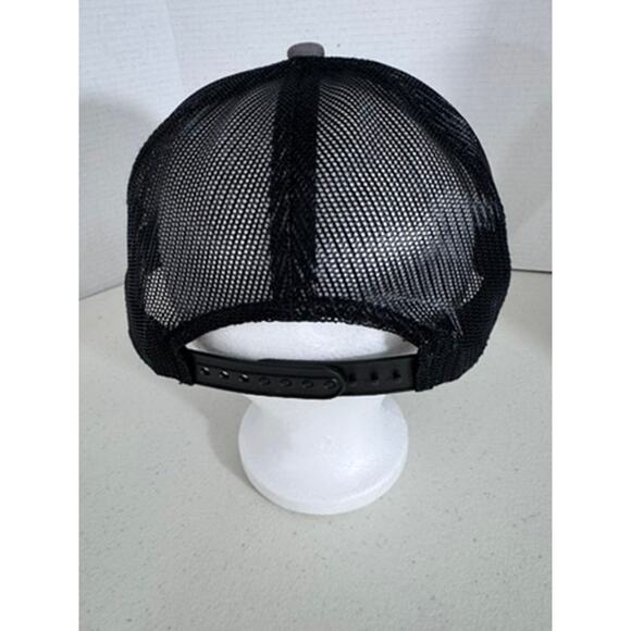 NEW!! "FORD" Snapback Hat, Still has cardboard in top but no tags,Gray Black NET - Picture 8 of 11